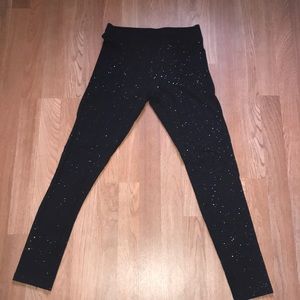 Black Sparkly Leggings